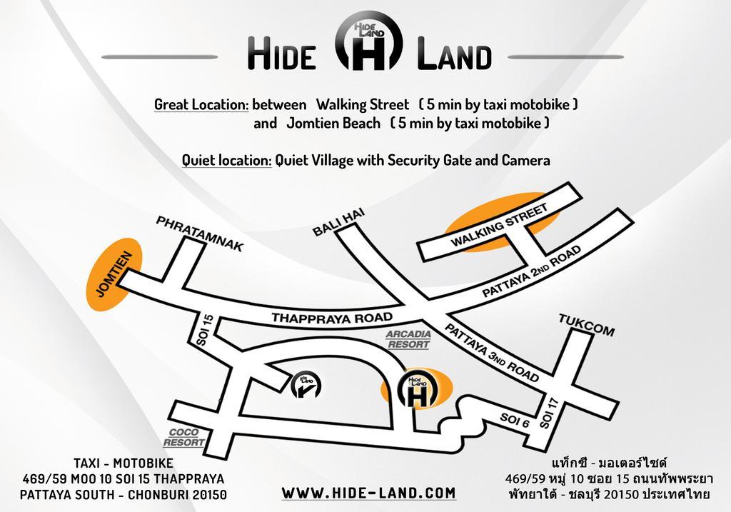 Hideland - The Luxury Tropical Villa Pattaya Extérieur photo